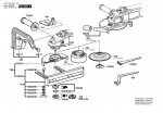 Bosch 0 601 356 041 GWS 20-180 Angle Grinder 110 V / GB Spare Parts GWS20-180